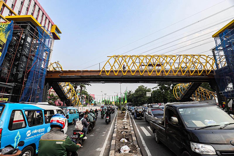 Proyek Baru, 4 JPO di Jakarta Bantu Pejalan Kaki Menyeberang Jalan - Bagian 2