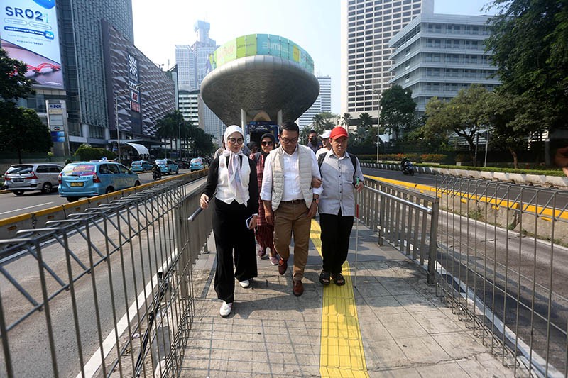 Ridwan Kamil Cek Fasilitas Umum untuk Teman Disabilitas - Bagian 3
