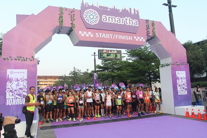 Menparekraf Sandiaga Uno bersama Amartha Ajak 3.000 Peserta Lari 10 K - Bagian 4