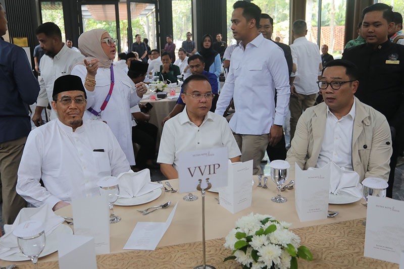 Silaturahmi Partai Koalisi Pendukung Ridwan Kamil - Suswono - Bagian 3
