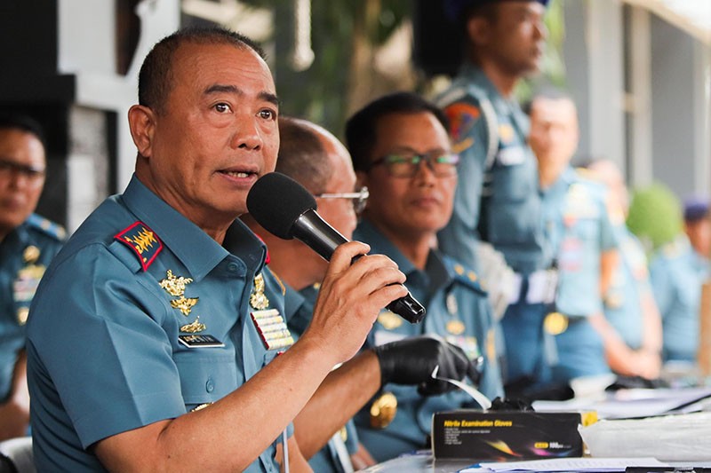 Koarmada Gagalkan Penyelundupan 84,75 Kg Kokain, Barbuk Langsung Dimusnahkan - Bagian 4