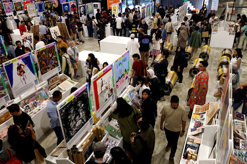 Pameran Seni Kreatif dan Visual JICAF 2024 Hadirkan 100 Talenta Dunia - Bagian 4