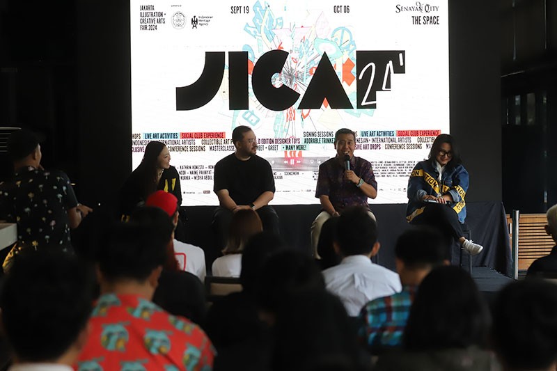 Pameran Seni Kreatif dan Visual JICAF 2024 Hadirkan 100 Talenta Dunia - Bagian 6