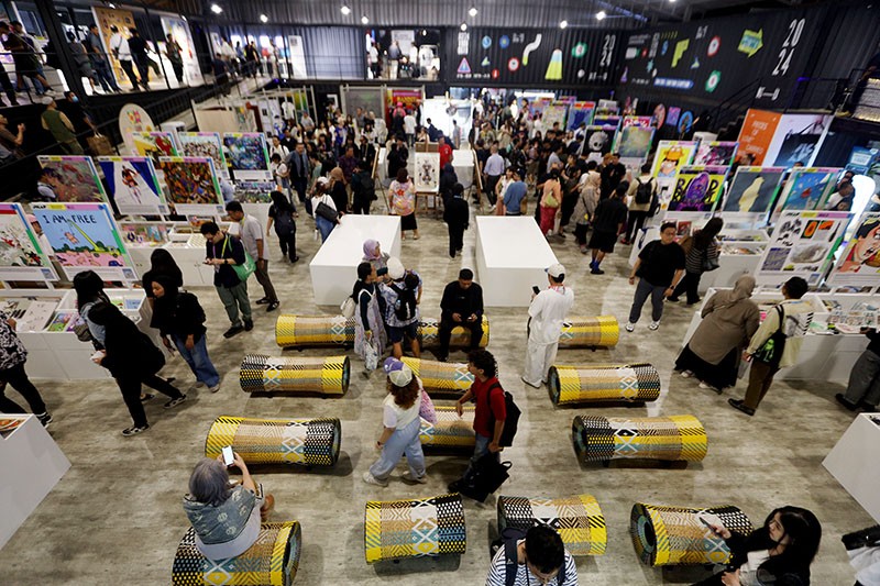 Pameran Seni Kreatif dan Visual JICAF 2024 Hadirkan 100 Talenta Dunia - Bagian 5