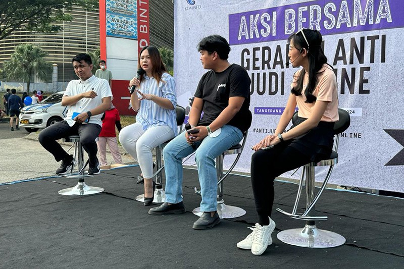 Kampanye Anti Judi Online, Kemenkominfo Tegaskan Judol Permainan yang Diatur  - Bagian 2
