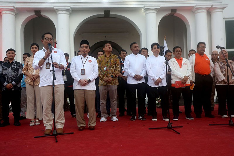 Tiga Pasang Cagub-Cawagub Jakarta Sepakat Wujudkan Pilgub 2024 Damai  - Bagian 2