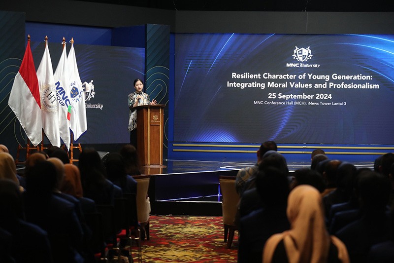 Kuliah Umum MNC University, Ketum KADIN Anindya Bakrie Jadi Pembicara  - Bagian 4