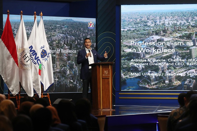 Kuliah Umum MNC University, Ketum KADIN Anindya Bakrie Jadi Pembicara  - Bagian 2
