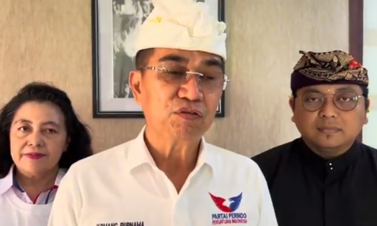 Koster-Nyoman Gili Dapat Nomor Urut 2 di Pilgub Bali 2024, Ini Kata Perindo