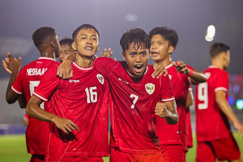 Selebrasi Jens Raven dan Toni Firmansyah Timnas Indonesia Libas Maladewa 4-0 - Bagian 3