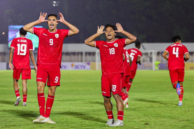 Selebrasi Jens Raven dan Toni Firmansyah Timnas Indonesia Libas Maladewa 4-0 - Bagian 1