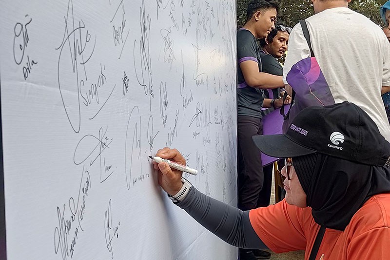 Kemenkominfo Gencar Sosialisasikan Anti Judi Online  - Bagian 2