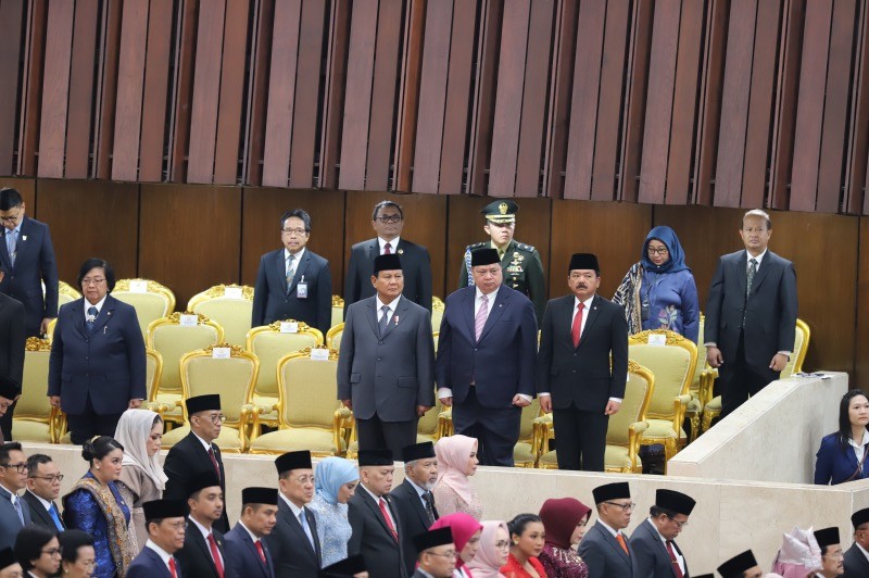 Pelantikan 580 Anggota DPR RI Periode 2024-2029, Ada Ahmad Dhani dan Istri - Bagian 5