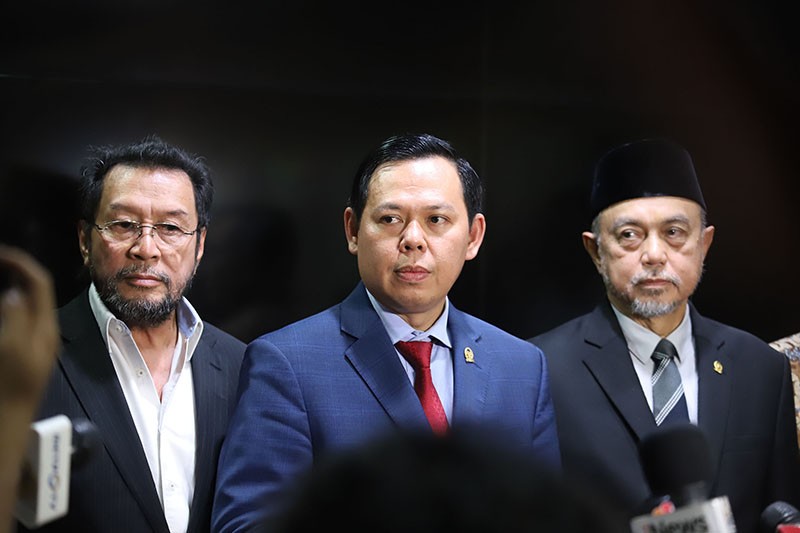 Pimpinan DPD yang Baru Terpilih Sowan ke Prabowo - Bagian 1