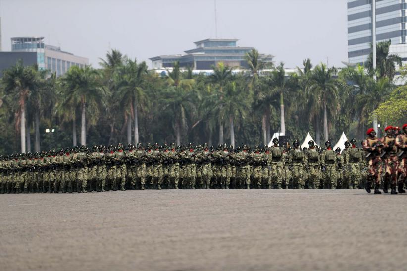 Gagahnya Prajurit TNI saat Defile Pasukan - Bagian 4