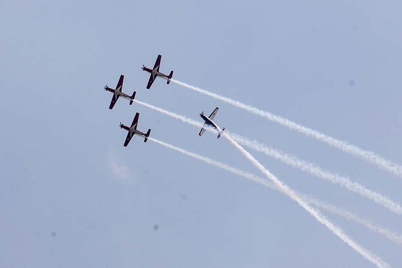 Manuver Tim Jupiter TNI AU di Langit Jakarta - Bagian 4
