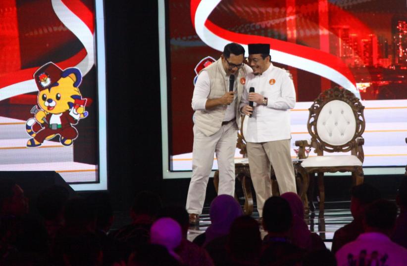 Suasana Debat Perdana Cagub-Cawagub Jakarta - Bagian 4