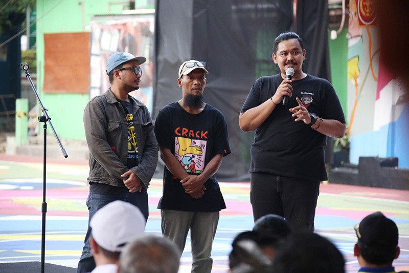 Mural Ahmad Yani Basketball Park Tumbuhkan Semangat Anak Muda - Bagian 3