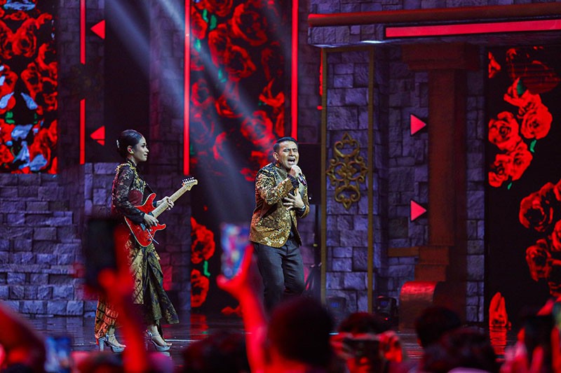 Judika Bawa Lagu Ojo Dibandingke Meriahkan HUT GTV Amazing 22 - Bagian 3