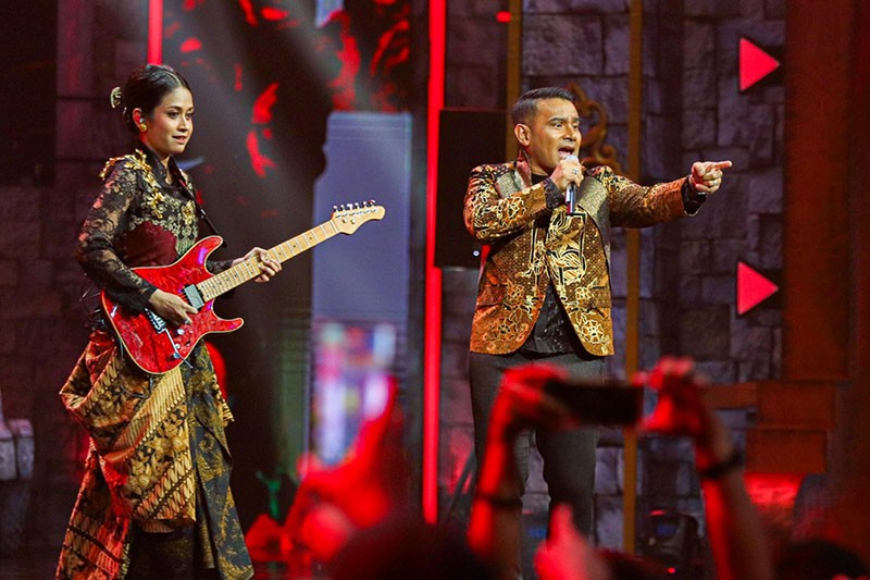 Judika Bawa Lagu Ojo Dibandingke Meriahkan HUT GTV Amazing 22 - Bagian 2