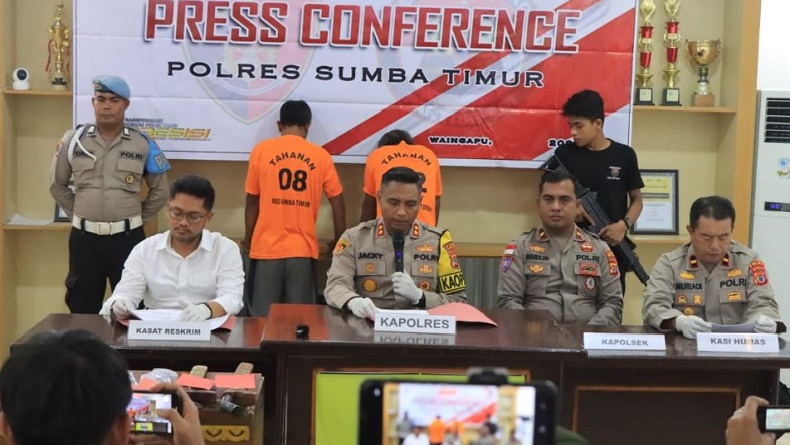 Polisi Tangkap 2 Komplotan Pencuri Kuda di Sumba Timur NTT, 4 Orang Buron