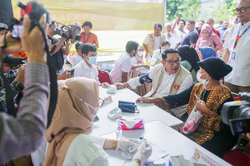 Ridwan Kamil Blusukan, Jajal Layanan Pengobatan Gratis di Kebon Jeruk - Bagian 5