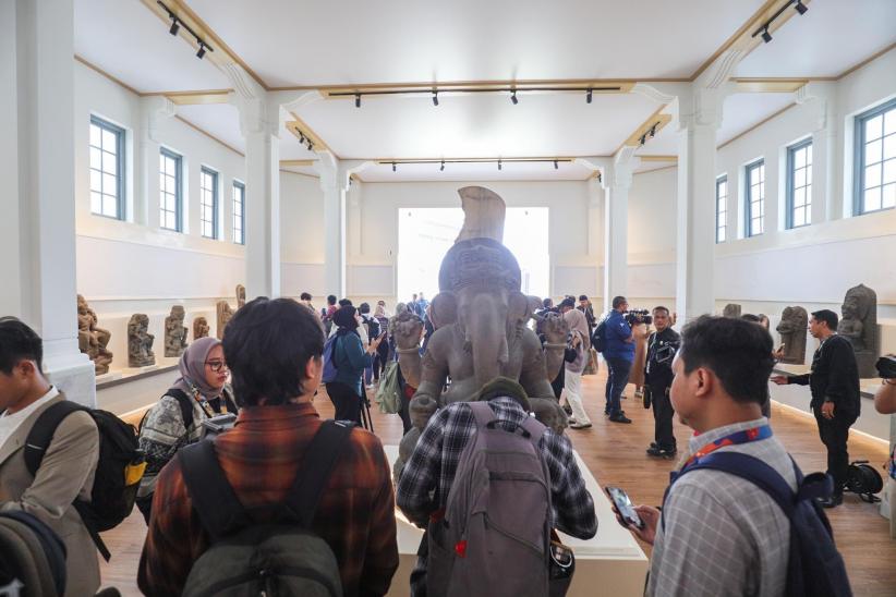 Museum Nasional Kembali Dibuka Pasca Kebakaran - Bagian 3