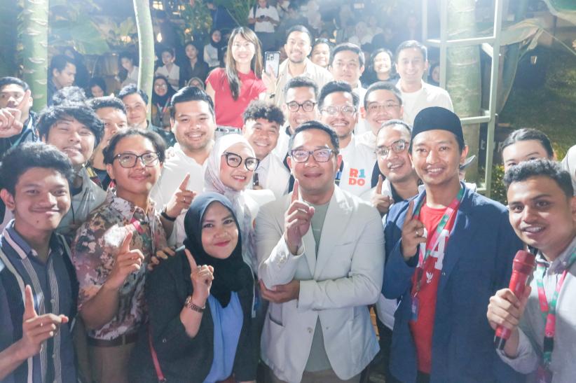 Ratusan Tokoh Muda Deklarasi Dukung Ridwan Kamil-Suswono - Bagian 1