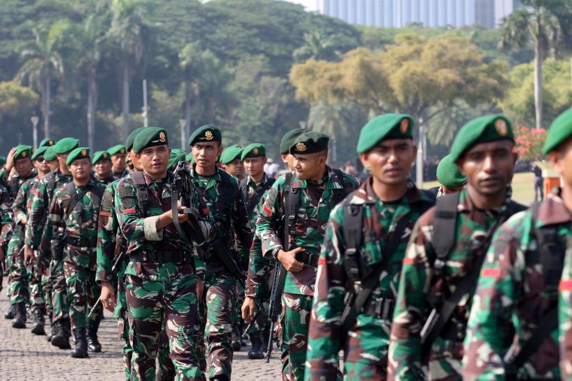 100.000 Personel TNI Amankan VVIP Pelantikan Presiden - Bagian 4