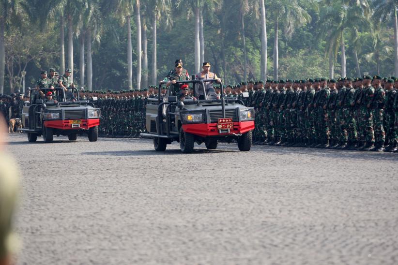 100.000 Personel TNI Amankan VVIP Pelantikan Presiden - Bagian 2