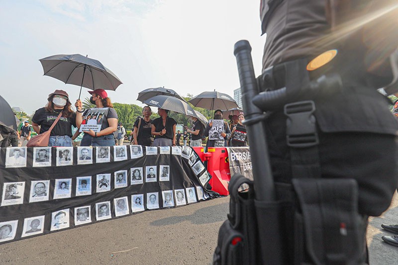 Aksi Kamisan Pertama Era Pemerintahan Prabowo, Aktivis HAM Kritik Menteri Yusril - Bagian 1