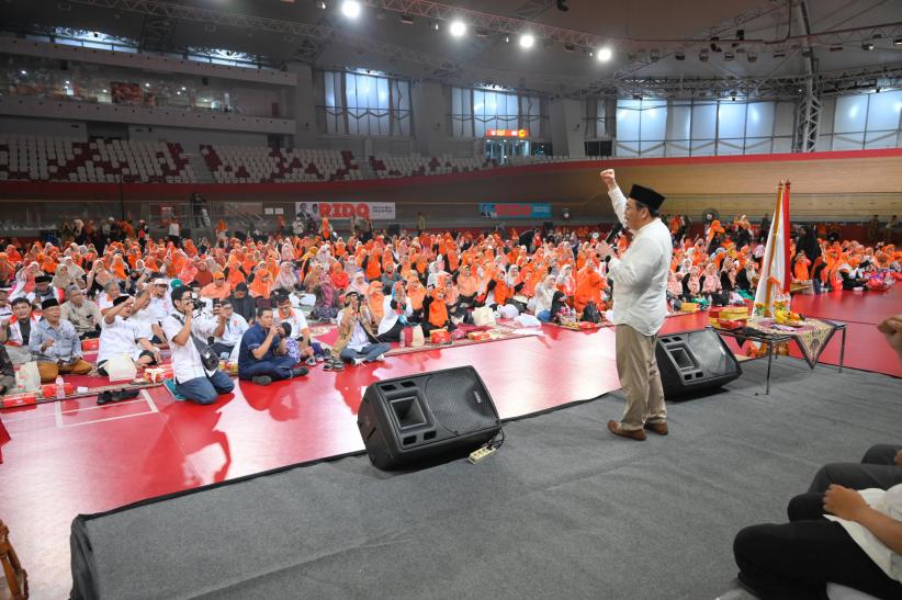  Pasangan RIDO Disambut Ribuan Kader PKS Jakarta Timur - Bagian 2