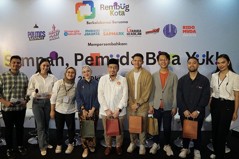 Cawagub Jakarta Suswono Rayakan Hari Sumpah Pemuda bersama Rembug Kota - Bagian 1