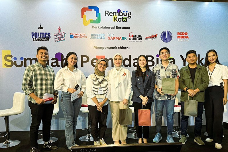 Cawagub Jakarta Suswono Rayakan Hari Sumpah Pemuda bersama Rembug Kota - Bagian 4