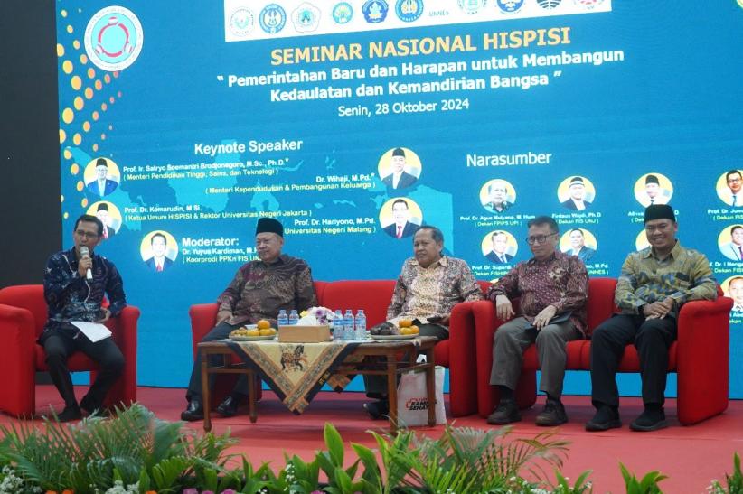 FIS UNJ Menjadi Tuan Rumah Seminar Nasional HISPISI 2024 - Bagian 1