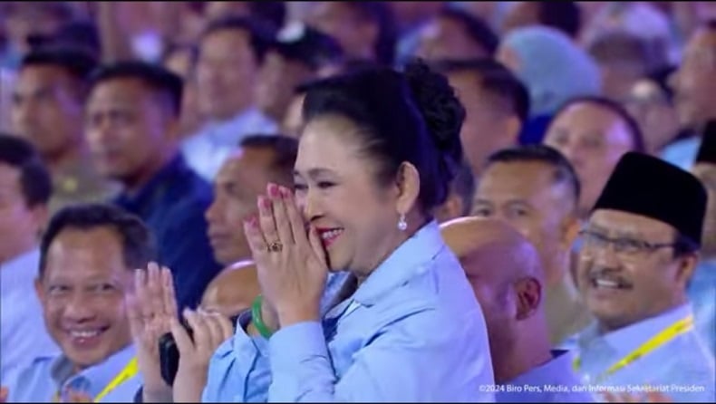 Nobar Pidato Prabowo di PBB, Titiek Soeharto Speechless
