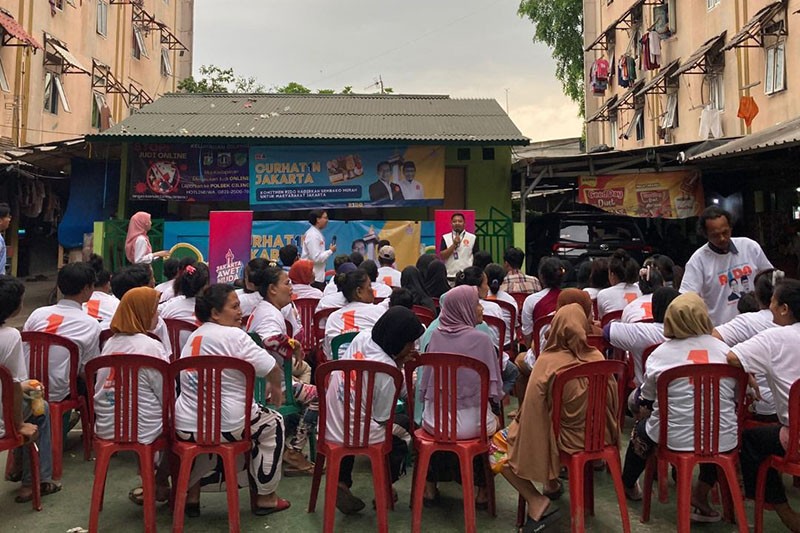 Relawan Kerja Kenalkan Program Sembako Murah RIDO di Rusun Cilincing - Bagian 2