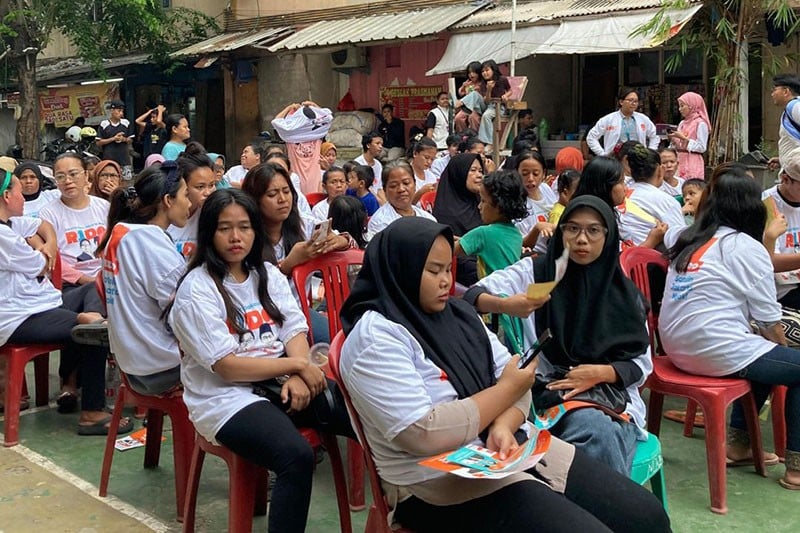 Relawan Kerja Kenalkan Program Sembako Murah RIDO di Rusun Cilincing - Bagian 3