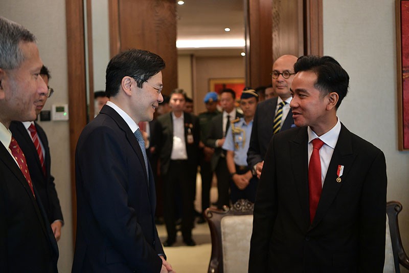 Wapres Gibran Ajak PM Singapura Lawrence Wong Makan Siang di Senayan - Bagian 4