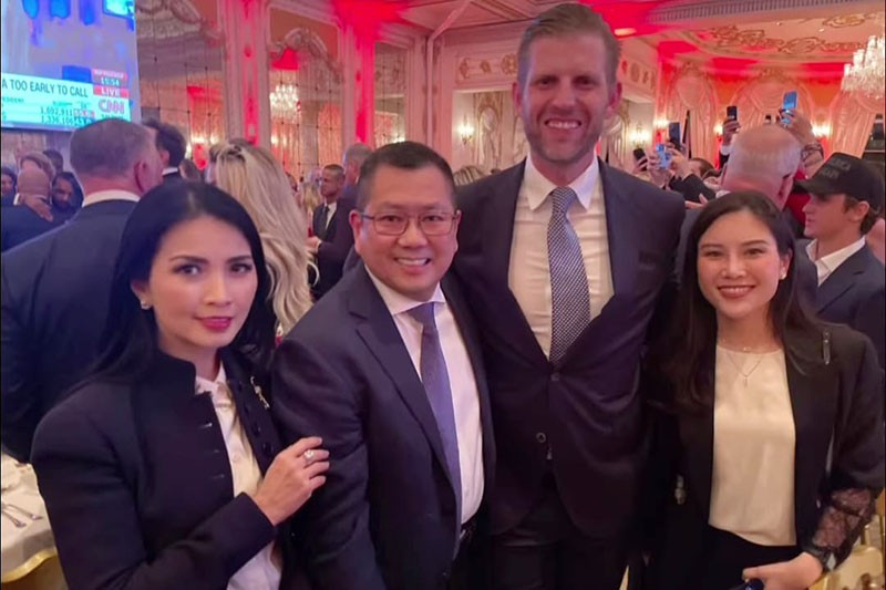 Momen Keakraban HT dan Donald Trump yang Menang pada Pilpres AS 2024 - Bagian 3