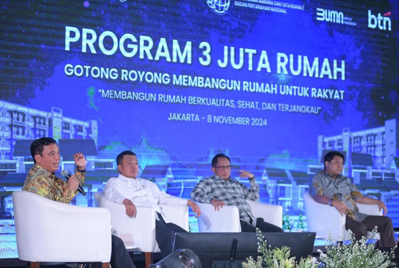 Tiga Menteri Paparkan Solusi Pencapaian Program 3 Juta Rumah - Bagian 2