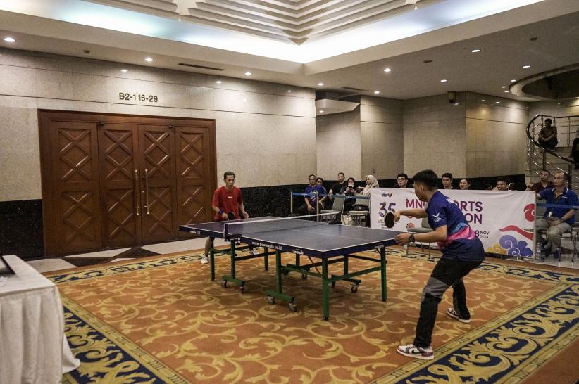  GJS Sabet Gelar Juara Tenis Meja MNC Sports Competition 2024 - Bagian 2