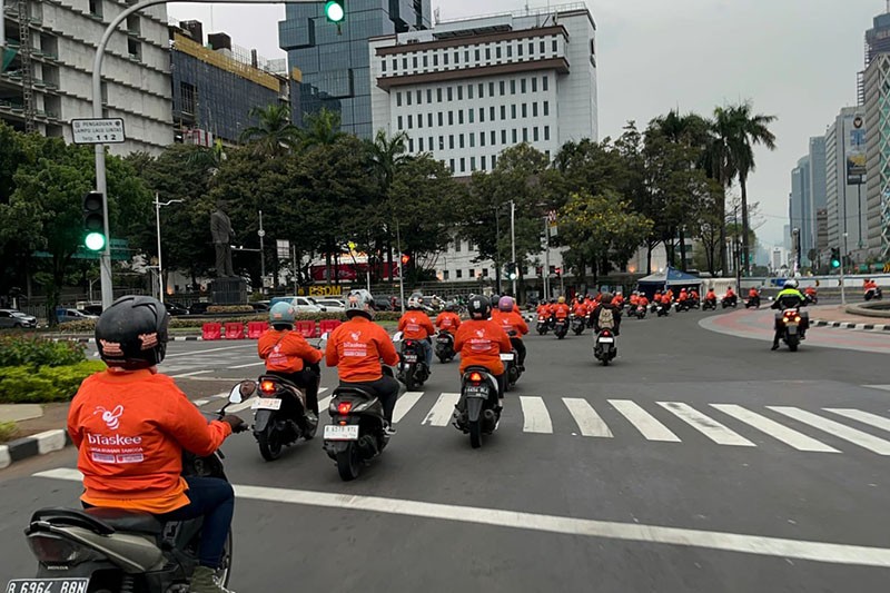 Peringati Hari Pahlawan dengan Konvoi Bersama Tasker Jakarta  - Bagian 4