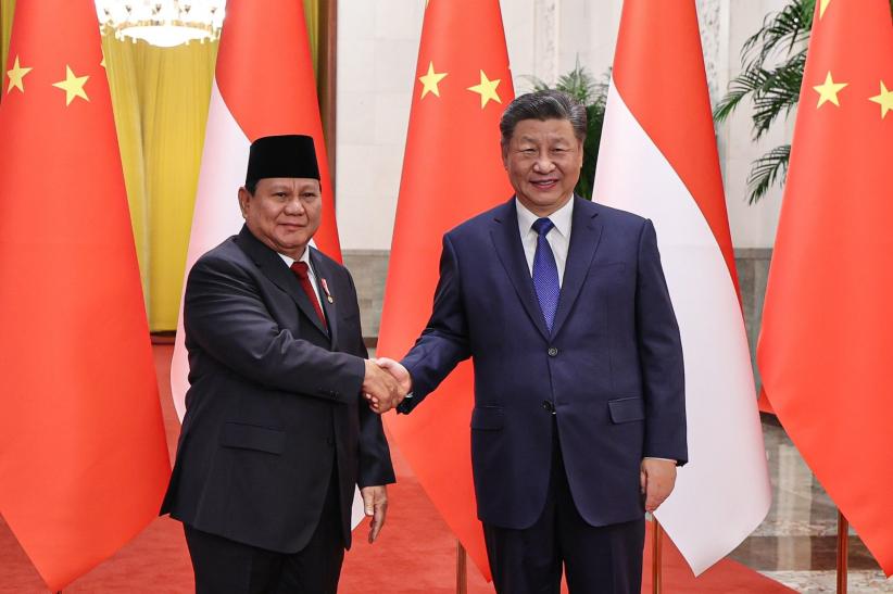 Prabowo dan Xi Jinping Jabat Tangan Erat, Kerja Sama Indonesia - China Diperkuat - Bagian 1