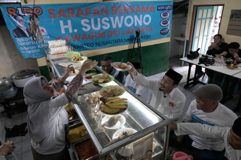 Cawagub Suswono Ajak KOWARTEG Bersinergi Tingkatkan Daya Saing Warteg di Jakarta - Bagian 1