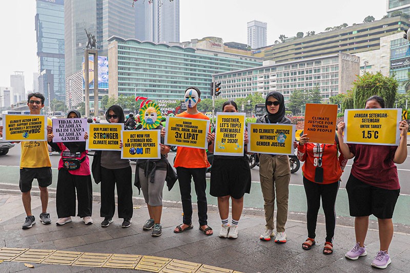 Aktivis Tuntut Pemerintah Perhatikan Perubahan Iklim dalam Agenda Pembangunan - Bagian 3