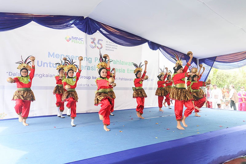 Keseruan Peringatan Hari Pahlawan di SDN 01 Menteng bersama MNC Group - Bagian 5