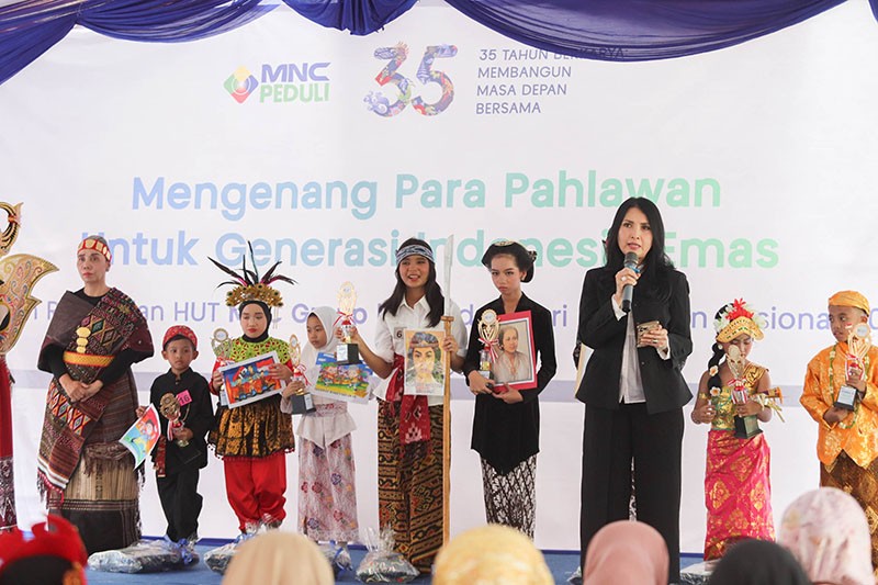 Keseruan Peringatan Hari Pahlawan di SDN 01 Menteng bersama MNC Group - Bagian 3