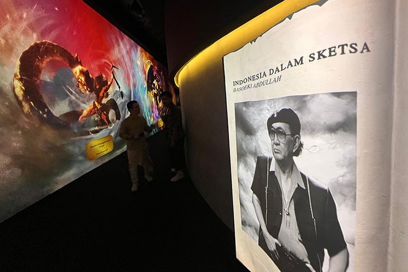 Melihat Karya Pelukis Maestro Basoeki Abdullah, Lukisan Pahlawan Bisa Berkedip! - Bagian 1
