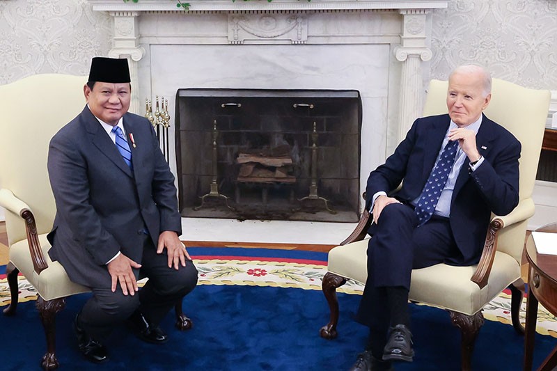 Pertemuan Presiden Prabowo Subianto dan Presiden Joe Biden di Gedung Putih AS - Bagian 5